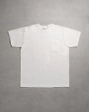Allevol Heavy Duty Crew Neck Square Pocket T-shirt White