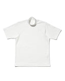Anatomica Mock Neck Tee S/S White