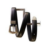 Anderson's Grained Western Leather Belt Black