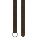 Anderson's O-Ring Belt -Dark Brown Suede
