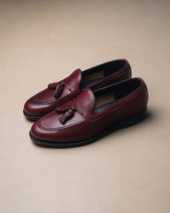 Berwick Tassel Loafer – Burgundy