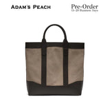 (Pre-Order) ADAM PEACH Beige Suede D.L Tote Bag