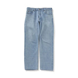 Blue Blue Japan Unisex Woven Selvedge Denim Worn Out Straight-leg Jeans