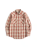 Boogie holiday 13 Checked Western Shirt Red