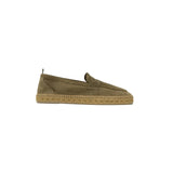 Castañer Nacho Penny Loafer Style Espadrilles Verde Bosque