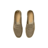 Castañer Nacho Penny Loafer Style Espadrilles Topo
