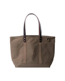 Field Supply Co. Waxed Canvas Utility Tote Tan Brown