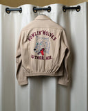 Groovin High #240411 1940s Wolf Blouson Brown