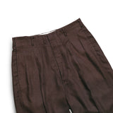 Groovin High #260301 1940s Trousers Brown