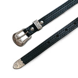 Groovin High #260508 1950s Western Belt Black