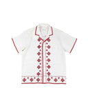 Harago Embroidered Camp Shirt