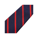 J.Press Necktie Regimental Silk W-rep Navy