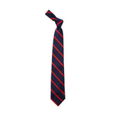 J.Press Necktie Regimental Silk W-rep Navy