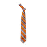 J.Press Necktie Regimental Silk W-rep Orange