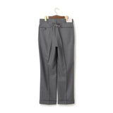 J.Press Slacks Piped Stem Peppin Merino Tropical Gray