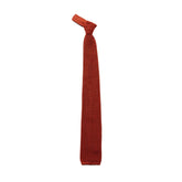 J.Press Necktie Necktie Wide Knit Silk Orange