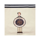 J.press Aaron Chang Unisex Illustration Tote Bag White