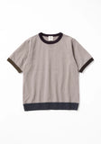 Jackman Dotsume Ribbed T-shirt Gray