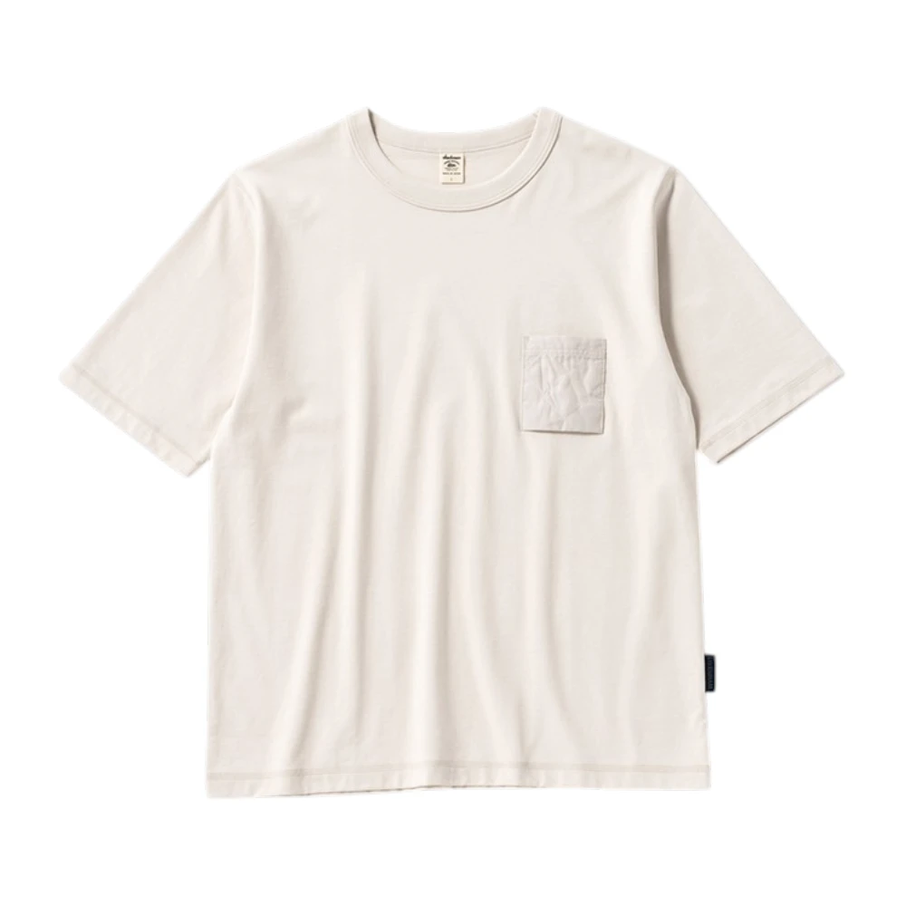 Jackman Grace QLT Pocket T-Shirt Moonbeam Silver Front View
