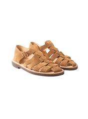 La Botte Gardiane Geronimo Sandals Suede Havane