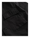 Wild Bricks Military Shirt Jacket Black