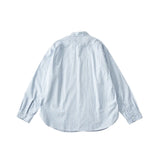 Post O'alls #3227-S1 NEUTRON-C Feather Chambray - W Stripe