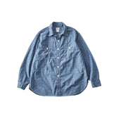 Post O'alls #3217b-11 St.louis-band Chambray Indigo