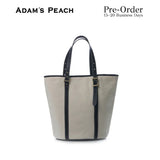 (Pre-Order) ADAM PEACH AP059 Urban Travel Canvas Leather Tote Bag