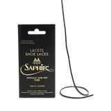 Saphir Thin Braided Laces 32 Boar Brown 75 cm