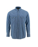 Sneum Sawtooth Western Shirt Blue