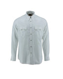 Sneum Sawtooth Western Shirt White Oxford