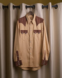 Sneum Sawtooth Western Shirt Brow/Beige
