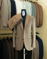 Drop6 Suit Wool Solaro Caramel