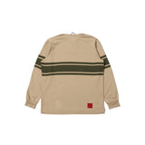 Universal Works Topologie x Universal Works MW Organic Cotton Rugby Shirt Sand/Olive
