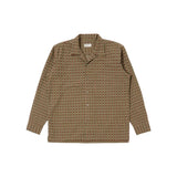 Universal Works Oscar Cotton L/S Camp Shirt Olive