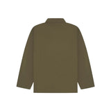 Uskees 3001 Buttoned Overshirt - Dark Taupe