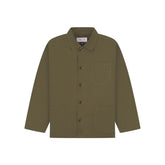 Uskees 3001 Buttoned Overshirt - Dark Taupe