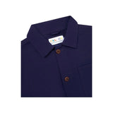 Uskees 3001 Buttoned Overshirt - Deep Indigo