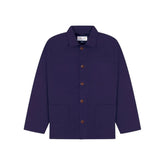 Uskees 3001 Buttoned Overshirt - Deep Indigo