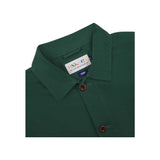 Uskees 3001 Buttoned Overshirt - Green