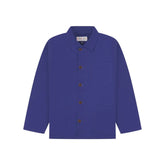 Uskees 3001 Buttoned Overshirt - Ultra Blue