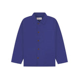 Uskees 3001 Buttoned Overshirt - Ultra Blue