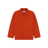 Uskees 3001 Buttoned Overshirt - Rust