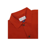 Uskees 3001 Buttoned Overshirt - Rust