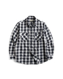 Wild Bricks W23 Ombre Plaid Work Shirt Black