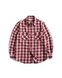 Wild Bricks W23 Ombre Plaid Work Shirt Red