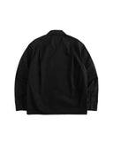 Wild Bricks Military Shirt Jacket Black