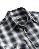 Wild Bricks W23 Ombre Plaid Work Shirt Black