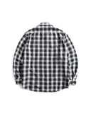 Wild Bricks W23 Ombre Plaid Work Shirt Black