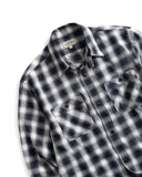 Wild Bricks W23 Ombre Plaid Work Shirt Black